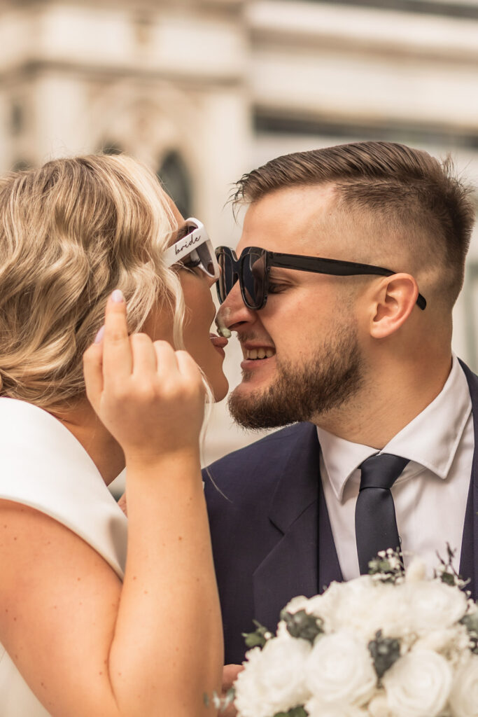 Italy elopement photographer capturing a couple eloping in Florence at sunrise.