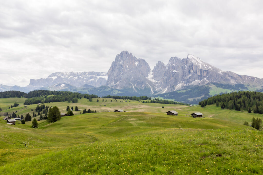 alpe di siusi landscapes