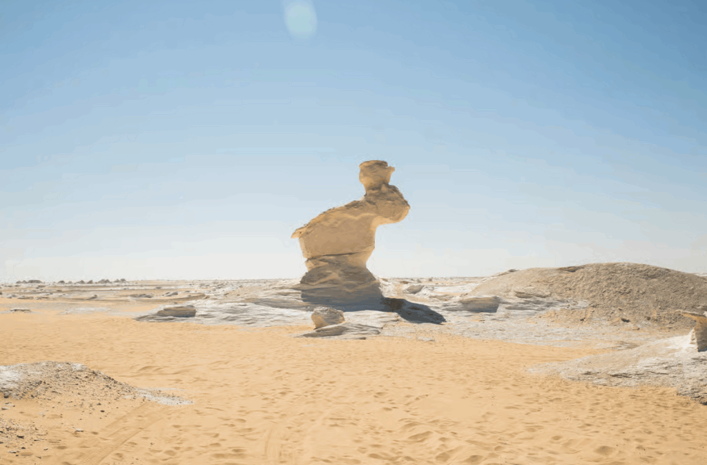desert landscapes during an egypt elopement