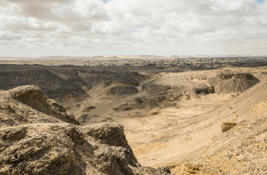 desert landscapes during an egypt elopement